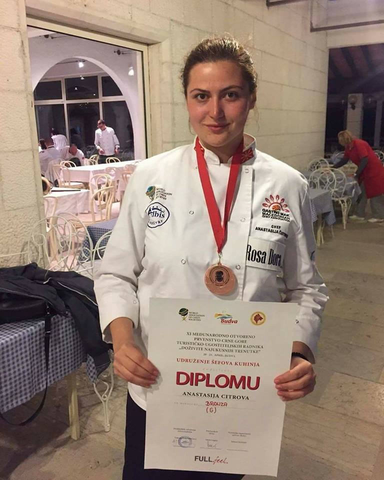 Бронзен ме­дал на Меѓународен натпревар во Будва