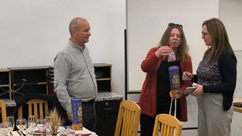 Посета од страна на професорката Кристел Леруа и претставниците од колеџот Жеси де Форест од Абен сур Хелп – Република Франција